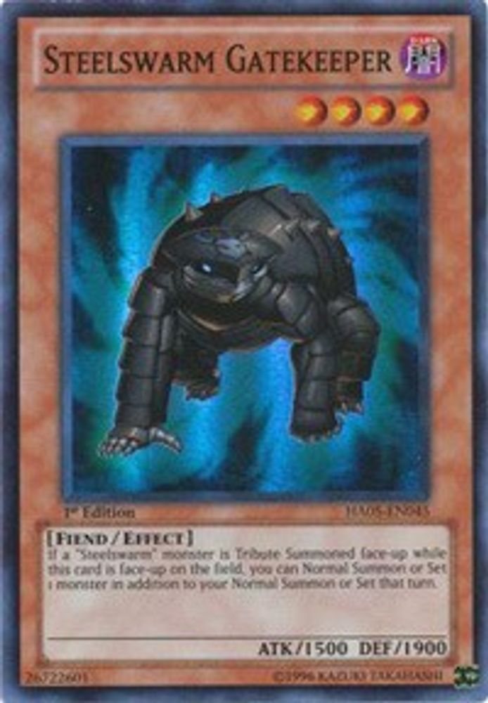 Gardien de la porte de Steelswarm [HA05-EN045] Super Rare 