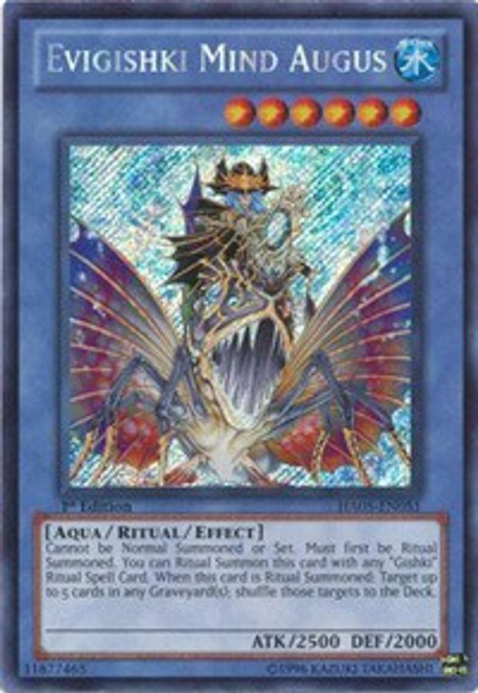 Evigishki Mind Augus (HA05-EN051) - Secret Rare