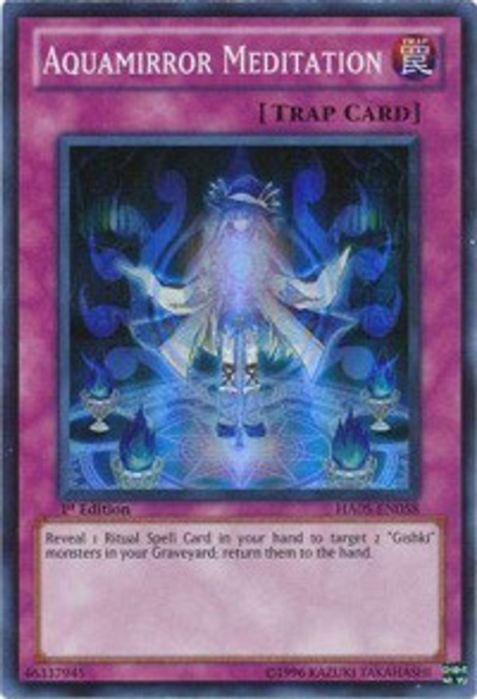 Aquamirror Meditation (HA05-EN058) - Super Rare