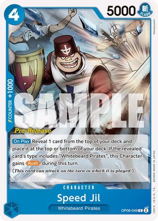 Speed Jil (OP08-049) - Common
