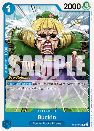 Buckin (OP08-051) - Common
