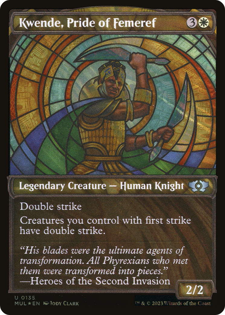 Kwende, fierté de Femeref (Halo Foil) [Légendes multivers] 
