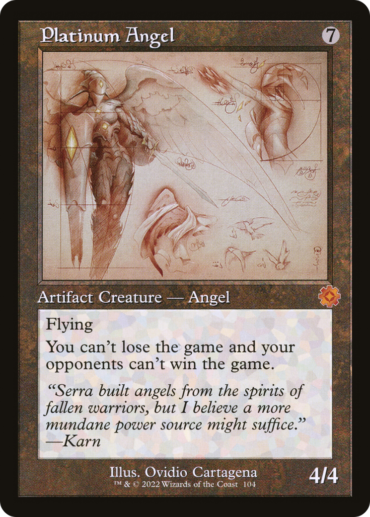 Platinum Angel (Schéma rétro) [Artefacts rétro de la guerre des frères] 