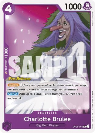 Charlotte Brulee (OP08-066) - Uncommon