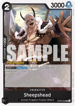 Sheepshead (OP08-083) - Uncommon