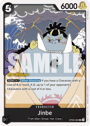 Jinbe (OP08-085) - Uncommon