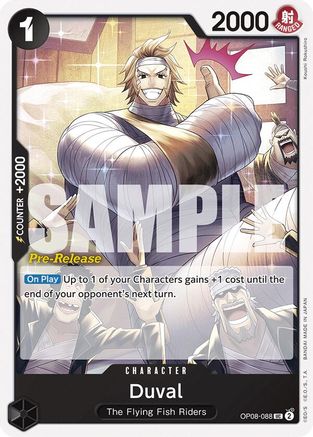 Duval (OP08-088) - Uncommon