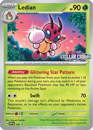 Ledian 133  - Holofoil - Promo