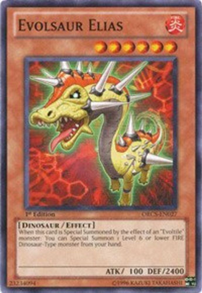 Evolsaur Elias (ORCS-EN027) - Common