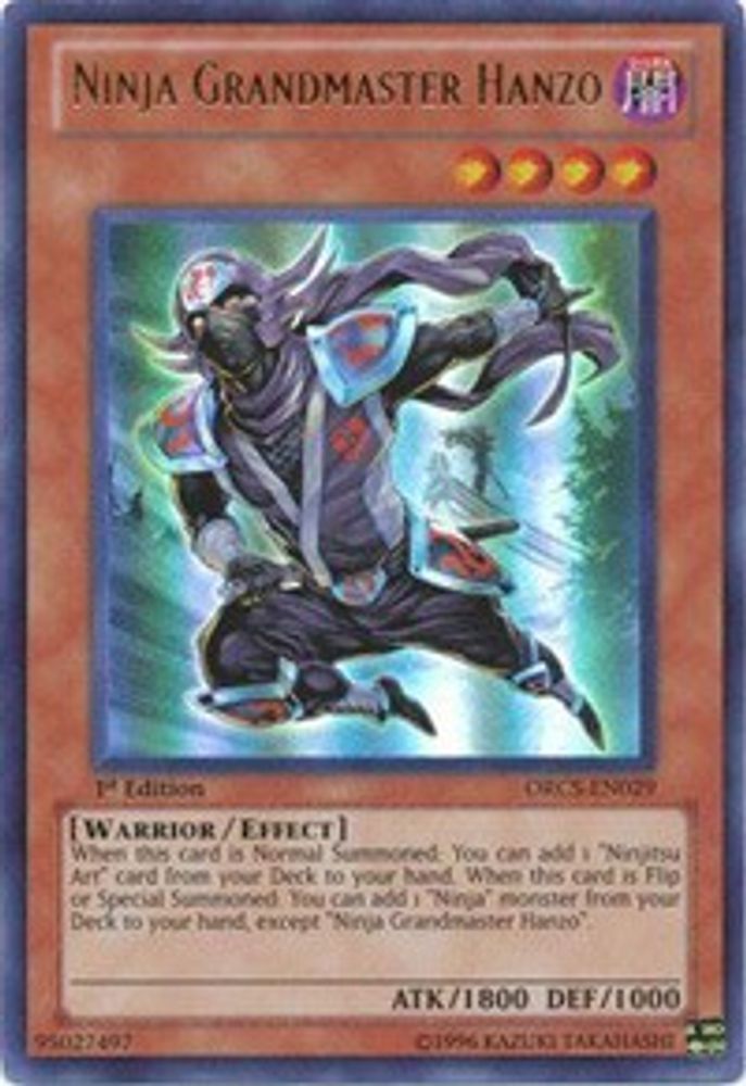 Grand Maître Ninja Hanzo [ORCS-EN029] Ultra Rare 