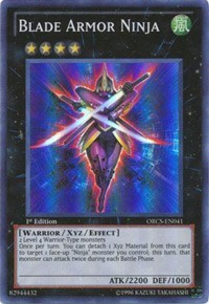 Blade Armor Ninja (ORCS-EN041) - Super Rare