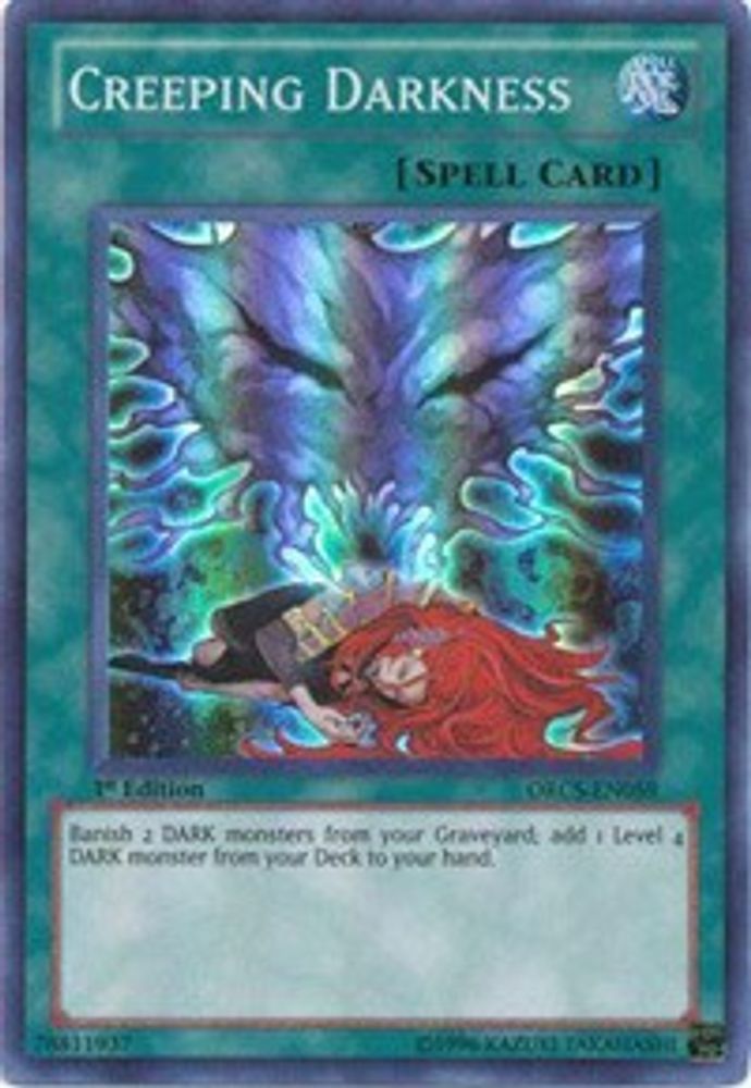 Creeping Darkness (ORCS-EN059) - Super Rare