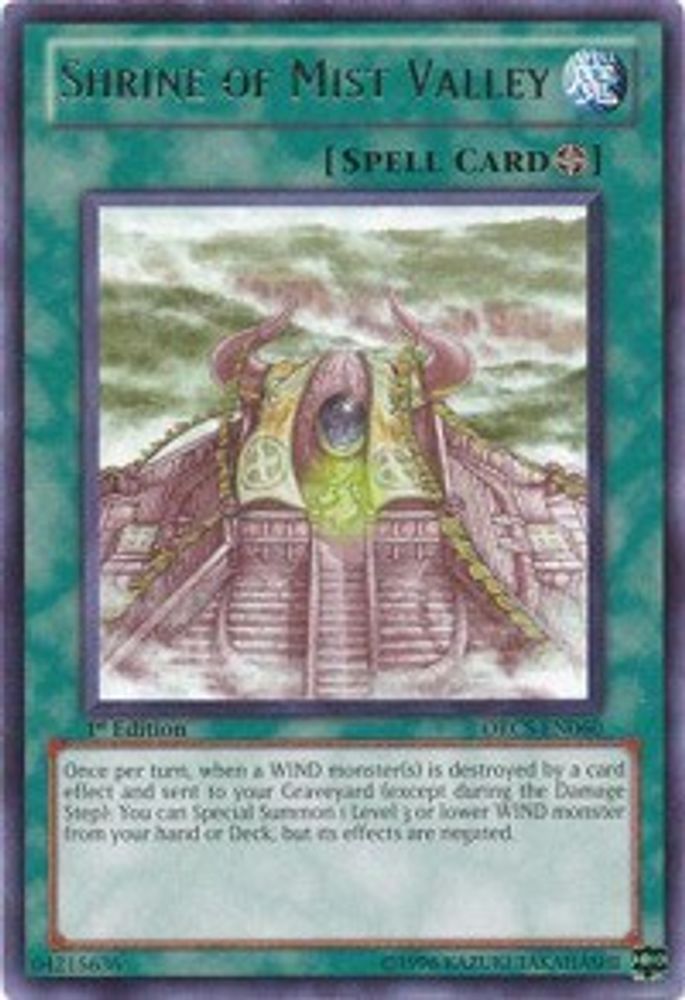 Shrine of Mist Valley (ORCS-EN060) - Rare