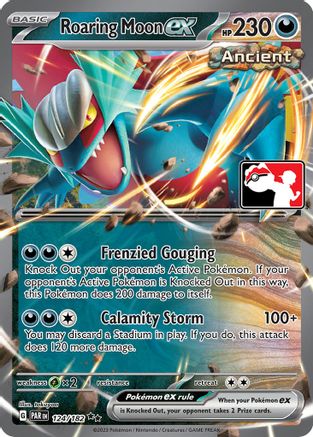 Roaring Moon ex 124  - Holofoil - Double Rare