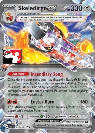 Skeledirge ex 137  - Holofoil - Double Rare