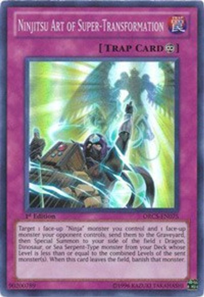 Ninjitsu Art de Super-Transformation [ORCS-EN075] Super Rare 