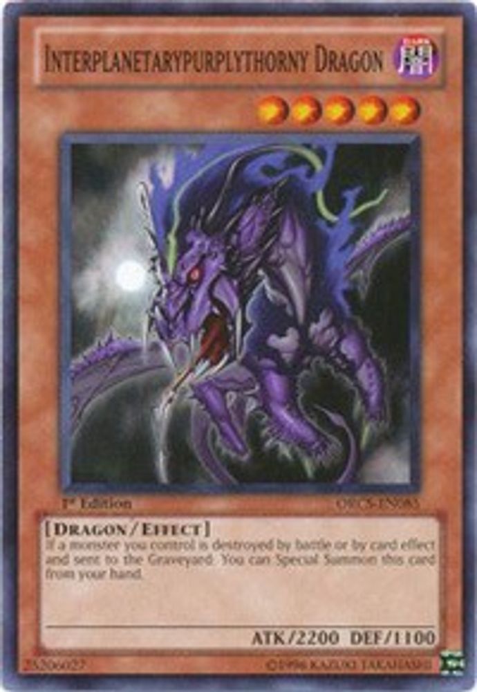 Interplanetarypurplythorny Dragon (ORCS-EN085) - Common