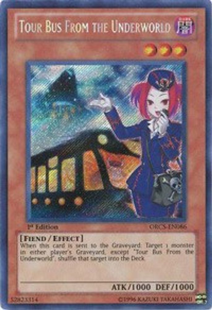 Tour Bus From the Underworld (ORCS-EN086) - Secret Rare