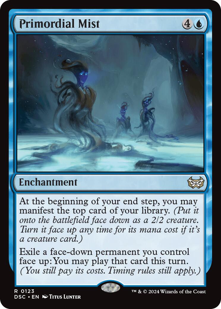 Primordial Mist (DSC-123) - Duskmourn: House of Horror Commander