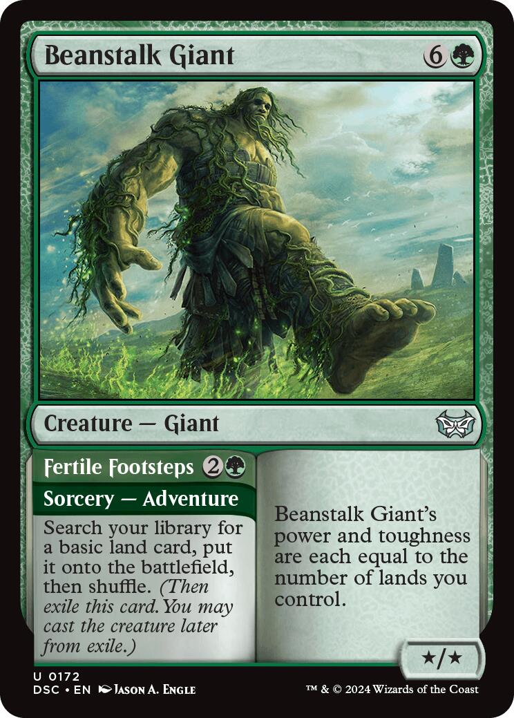 Beanstalk Giant (DSC-172) - Duskmourn: House of Horror Commander