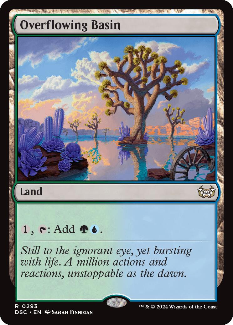 Overflowing Basin (DSC-293) - Duskmourn: House of Horror Commander