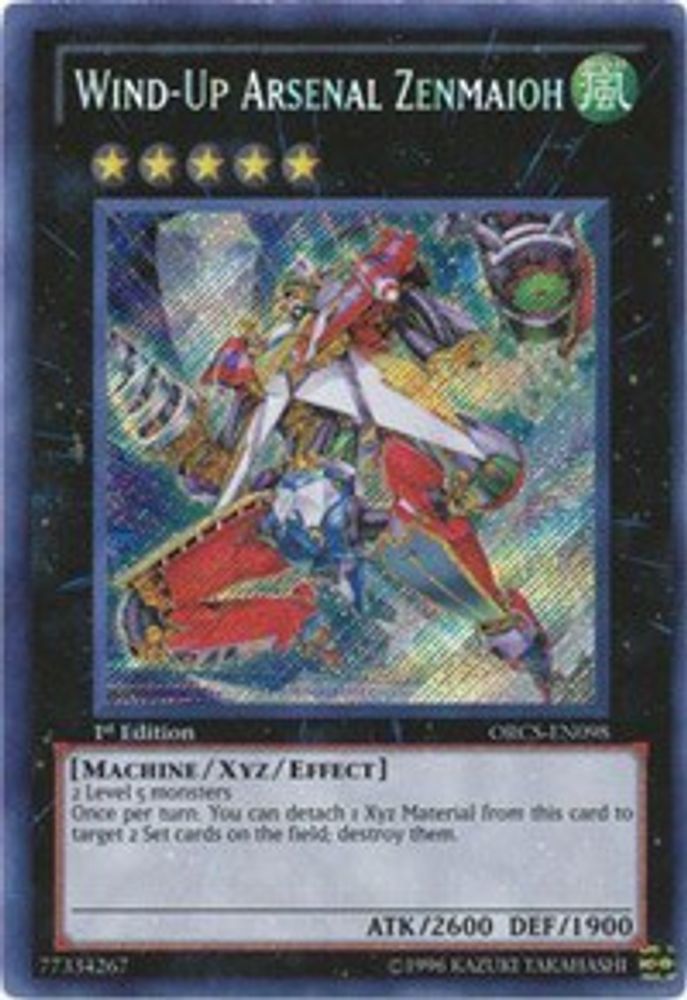 Arsenal à remonter Zenmaioh [ORCS-EN098] Secret Rare 
