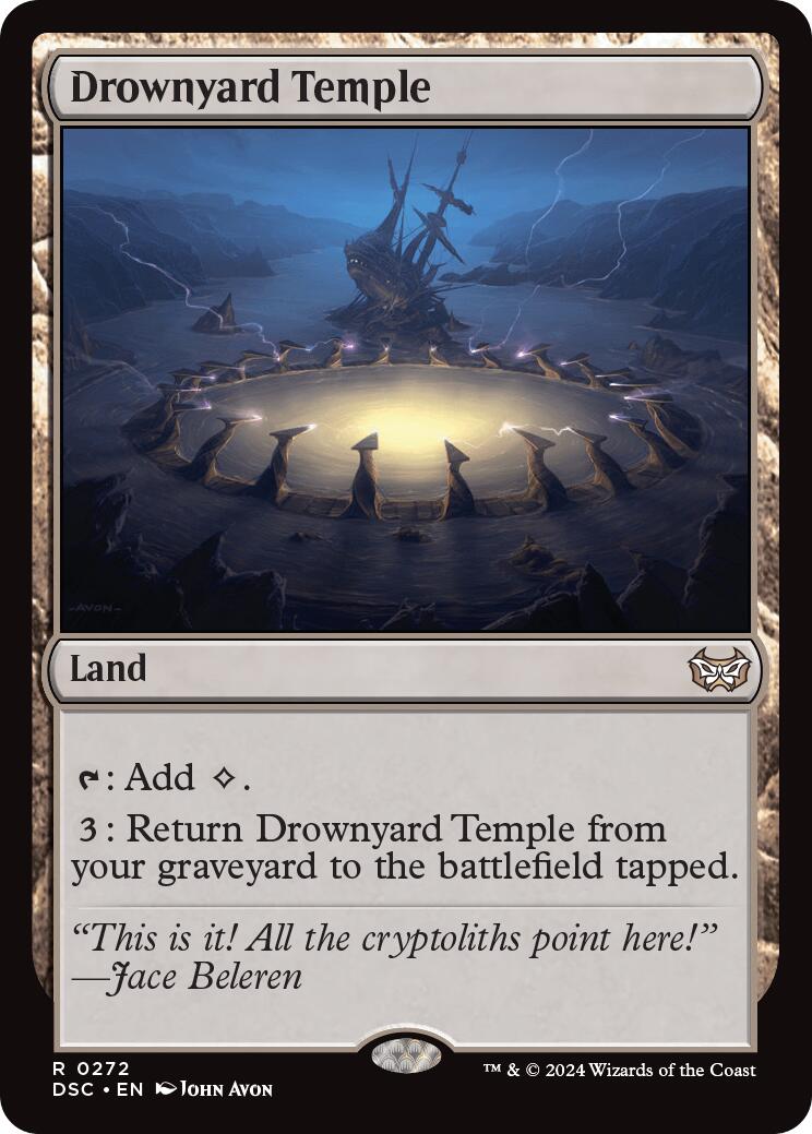 Drownyard Temple (DSC-272) - Duskmourn: House of Horror Commander