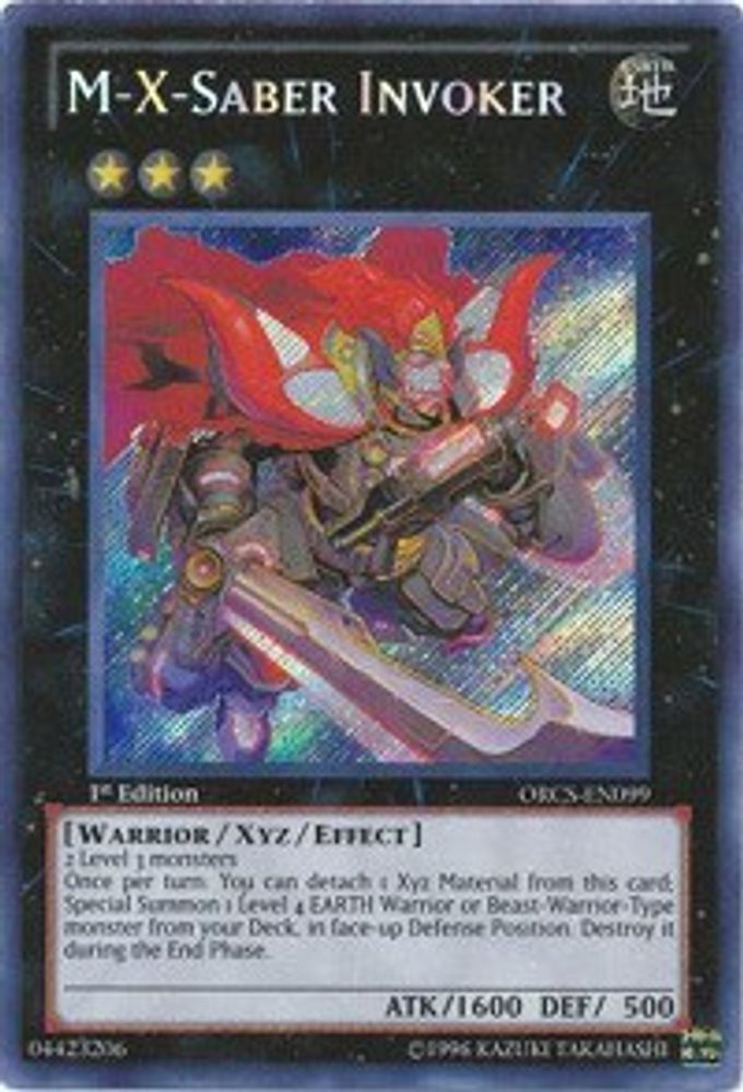 Invocateur MX-Saber [ORCS-EN099] Secret Rare 