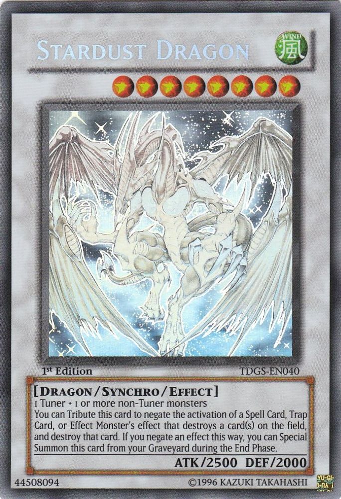 Stardust Dragon (Ghost) (TDGS-EN040) - Ghost Rare