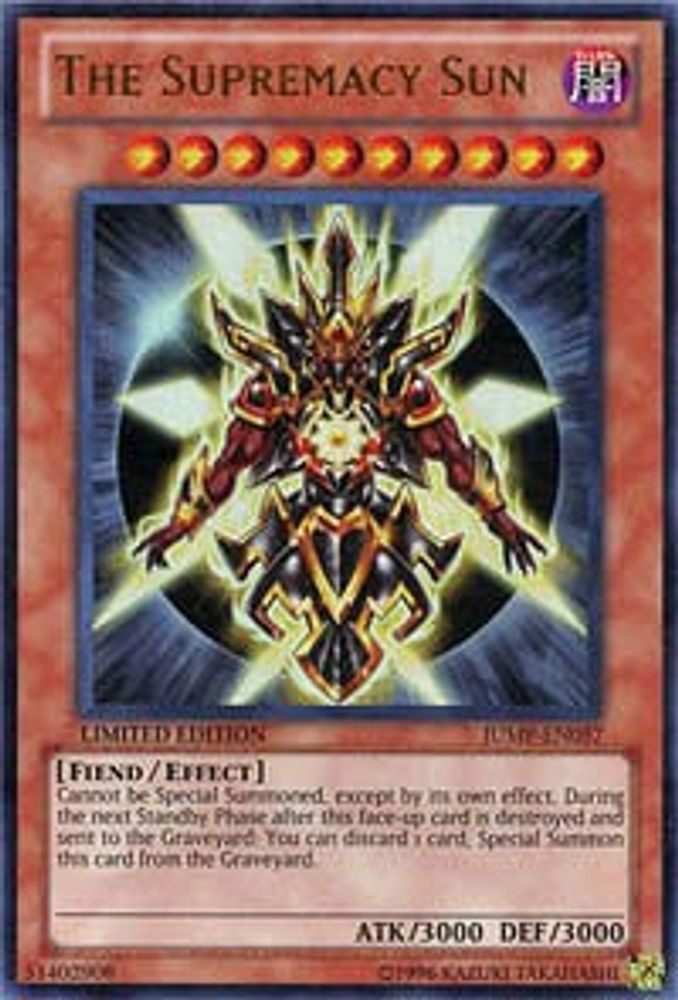 The Supremacy Sun (JUMP-EN057) - Ultra Rare