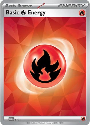 Basic Fire Energy 010  - Holofoil - Common
