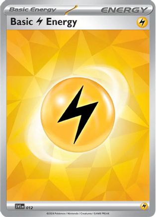 Basic Lightning Energy 012  - Holofoil - Common