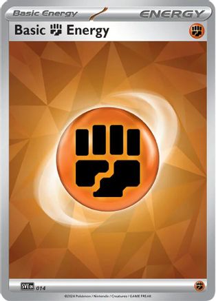 Basic Fighting Energy 014  - Holofoil - Common