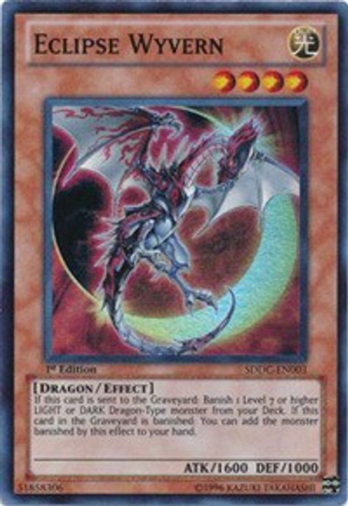 Wyverne Eclipse [SDDC-EN003] Super Rare 