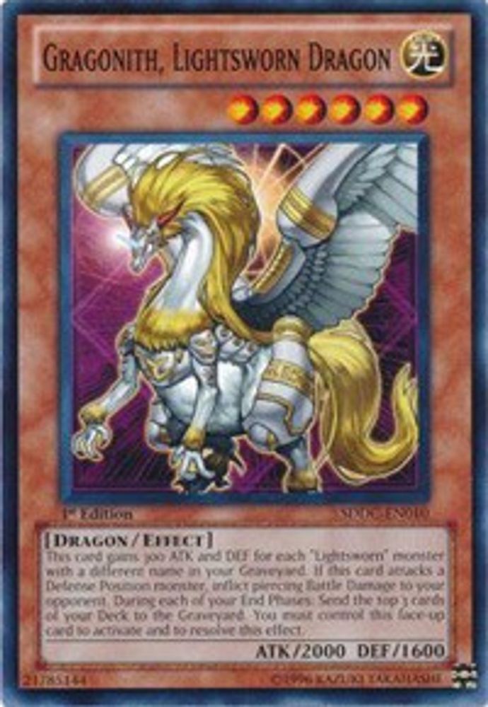 Gragonith, Lightsworn Dragon (SDDC-EN010) - Common