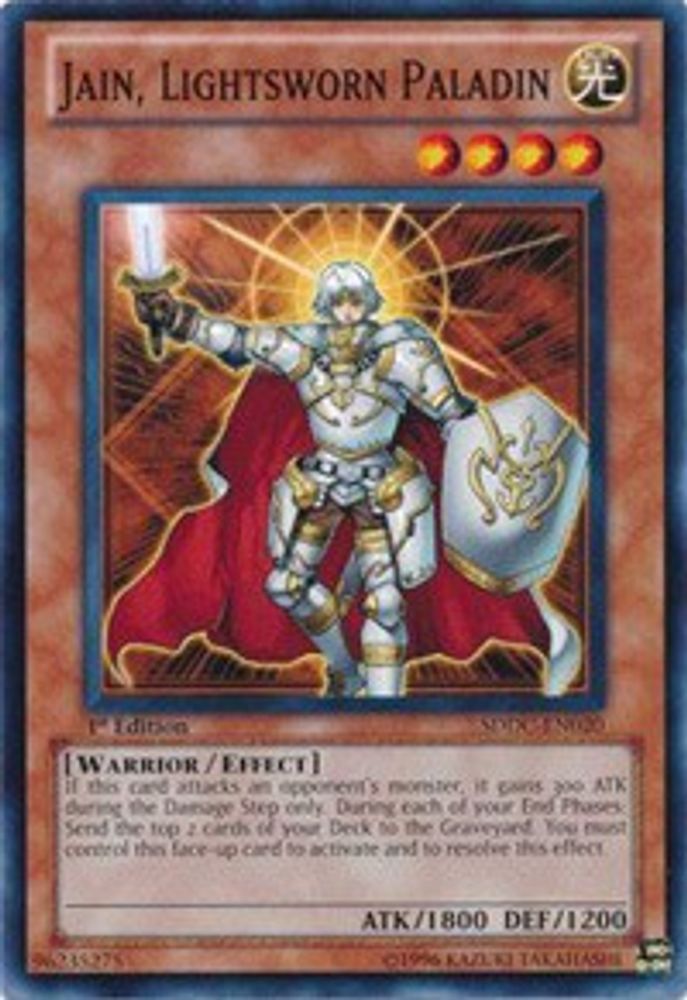 Jain, Lightsworn Paladin (SDDC-EN020) - Common
