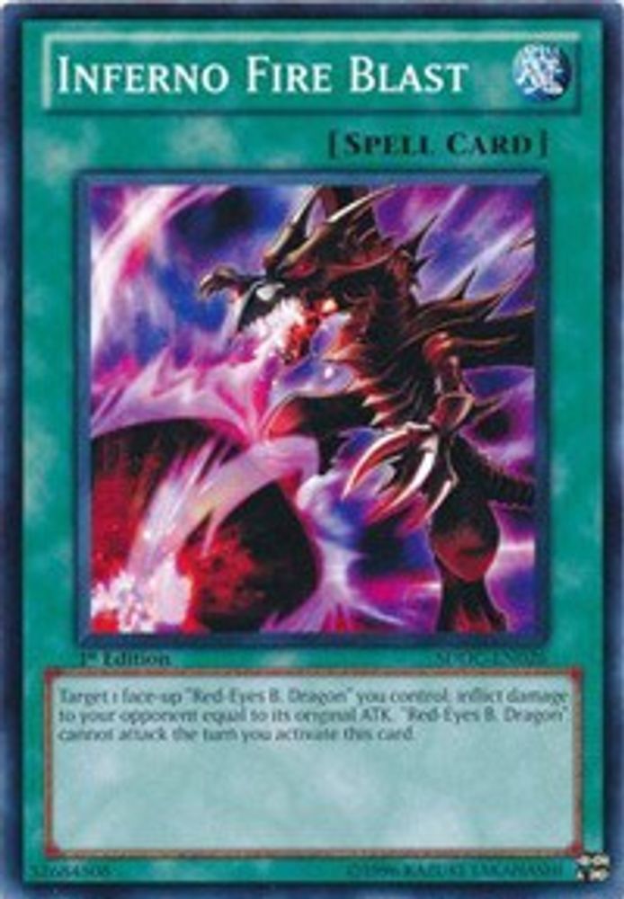 Inferno Fire Blast (SDDC-EN026) - Common