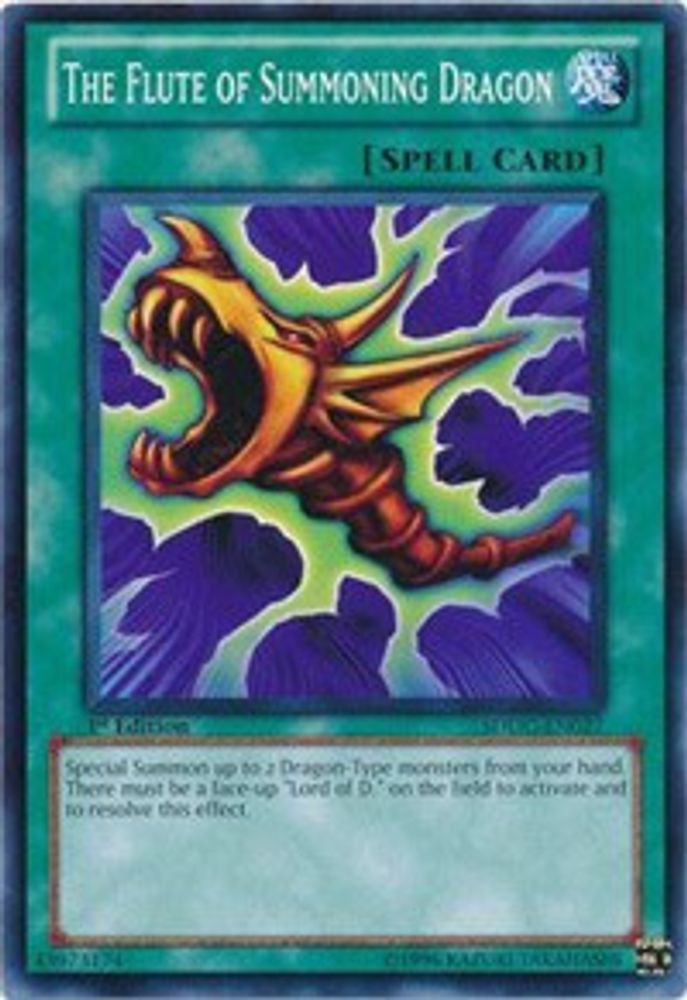 The Flute of Summoning Dragon (SDDC-EN027) - Common