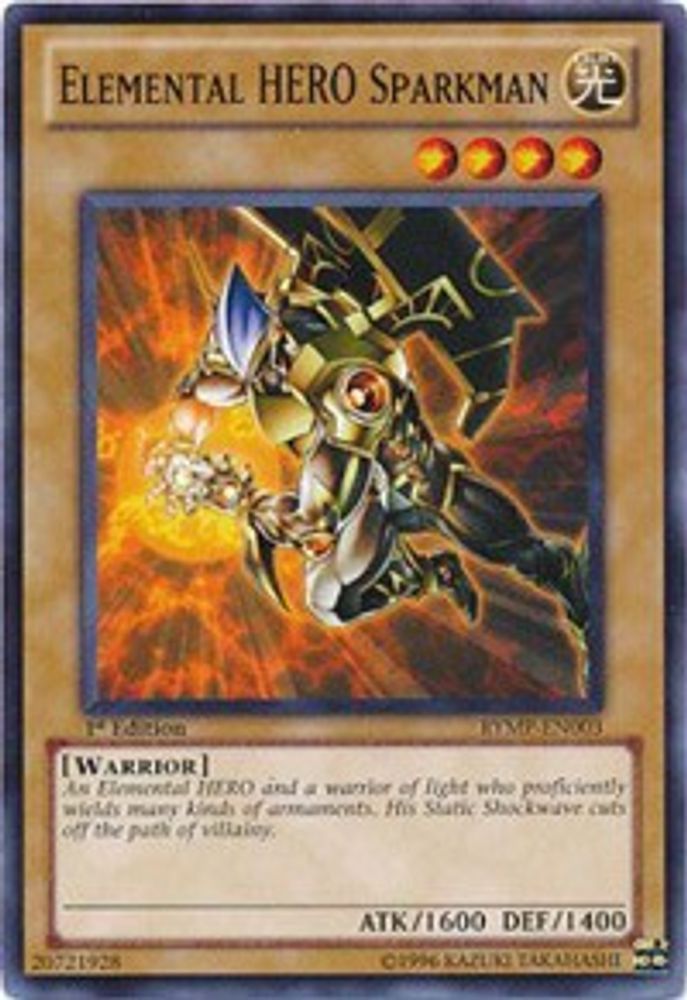 Elemental HERO Sparkman (RYMP-EN003) - Common