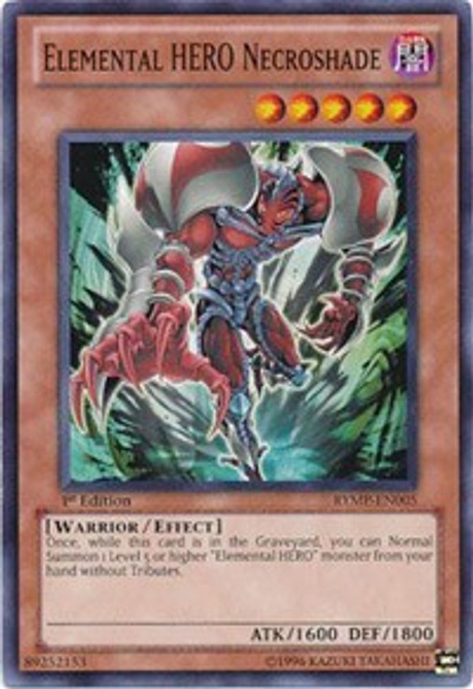 Elemental HERO Necroshade (RYMP-EN005) - Common