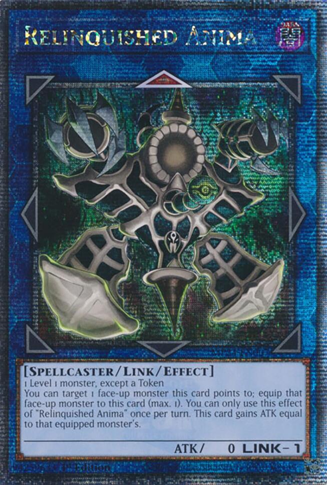 Relinquished Anima (Quarter Century Secret Rare) (MP24-EN007) - Quarter Century Secret Rare