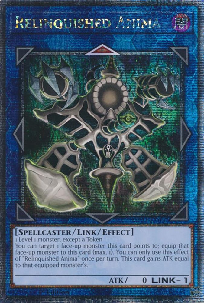 Relinquished Anima (Quarter Century Secret Rare) (MP24-EN007) - Quarter Century Secret Rare