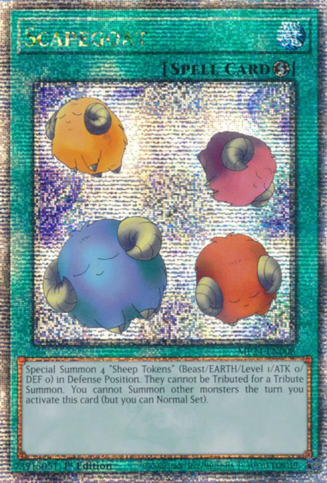 Scapegoat (Quarter Century Secret Rare) (MP24-EN008) - Quarter Century Secret Rare