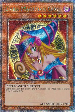 Dark Magician Girl (Quarter Century Secret Rare) (MP24-EN009) - Quarter Century Secret Rare