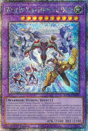 Wake Up Your Elemental HERO (Quarter Century Secret Rare) (MP24-EN018) - Quarter Century Secret Rare