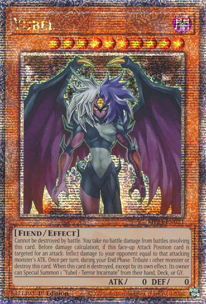 Yubel (Quarter Century Secret Rare) (MP24-EN021) - Quarter Century Secret Rare