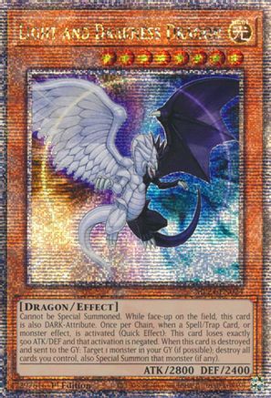 Light and Darkness Dragon (Quarter Century Secret Rare) (MP24-EN024) - Quarter Century Secret Rare