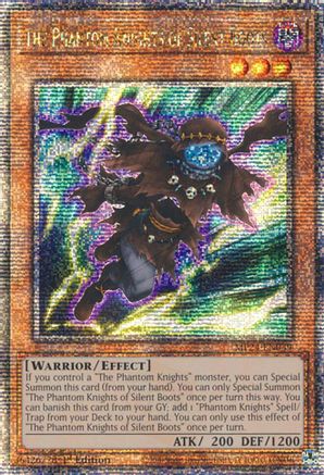 The Phantom Knights of Silent Boots (Quarter Century Secret Rare) (MP24-EN039) - Quarter Century Secret Rare
