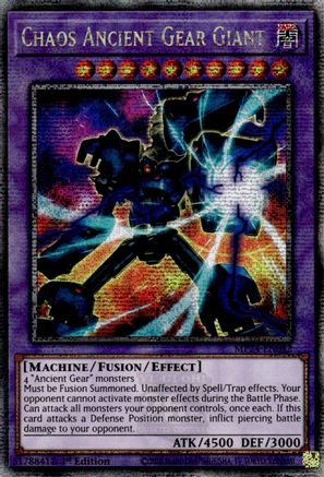 Chaos Ancient Gear Giant (Quarter Century Secret Rare) (MP24-EN042) - Quarter Century Secret Rare