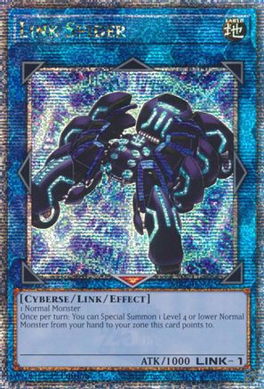Link Spider (Quarter Century Secret Rare) (MP24-EN045) - Quarter Century Secret Rare